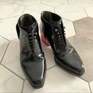 3.1 Philip Lim pink heel bootie / size 6